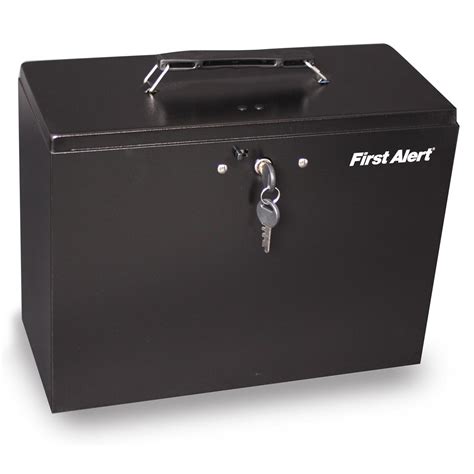 first alert 3050 f steel box|First Alert 3050F Steel File Box .